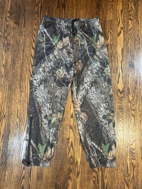 Vintage Y2K Browning Camo Print Water Resistant Swishy Pants